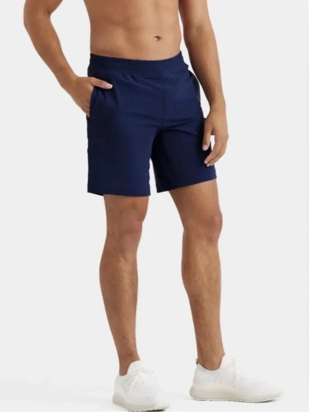 Rhone | Men's Navy Blue Lined Athletic Training Shorts